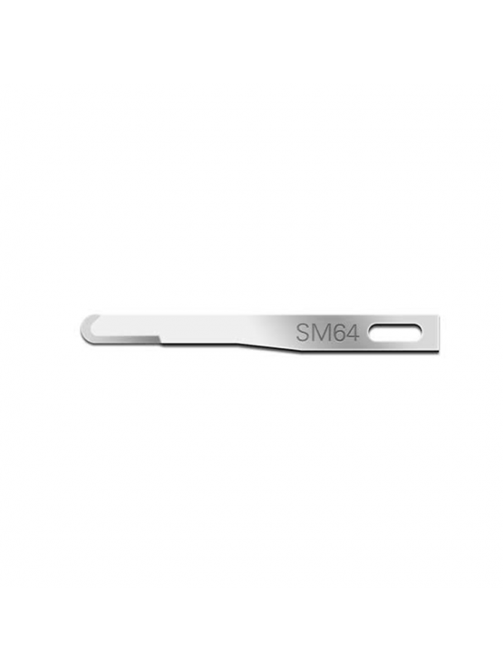 Micro-lâminas de bisturi - 64 - Pack 25