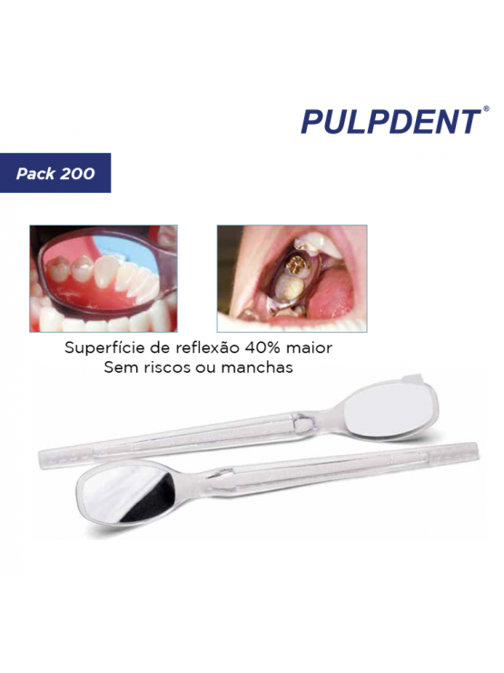 Espelhos descartáveis (Pack 200) - Flecta 
