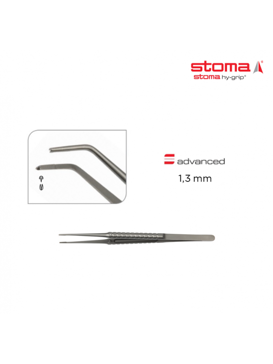 Forceps - hy-grip Cirúrgico 1:2  - Curvo - Advanced