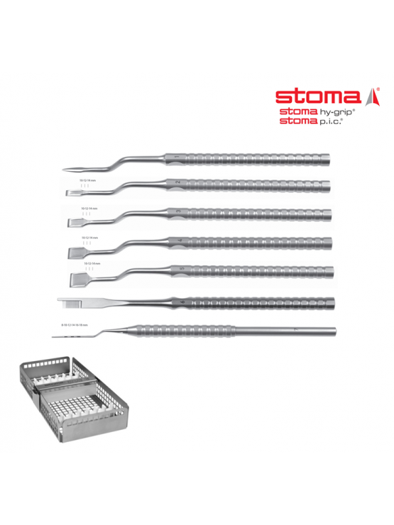 Kit cirúrgico de separação da crista - Dr. Ackermann