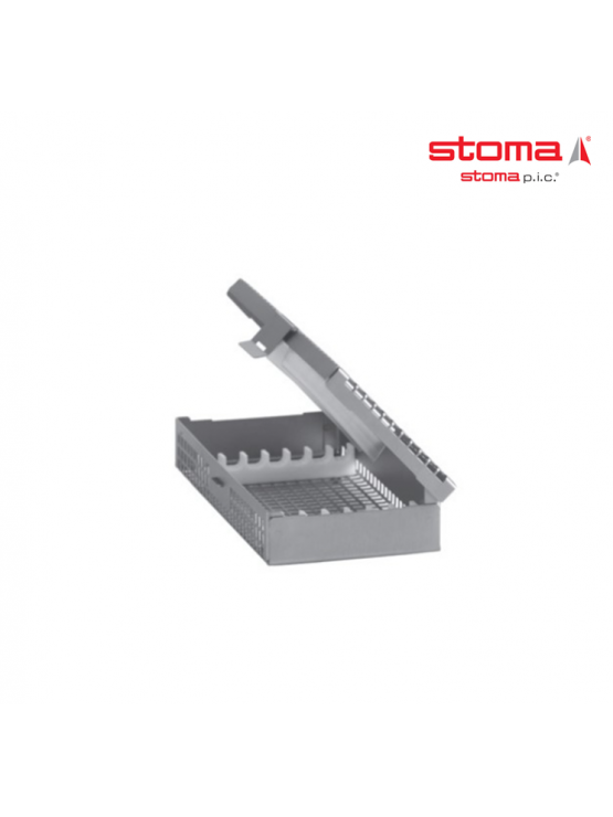 Organizador de instrumentos p.i.c.-tray com tampa (7 instrumentos - simples)