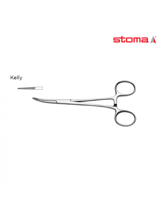 Pinça Clamp Kelly - Reta - 14 cm