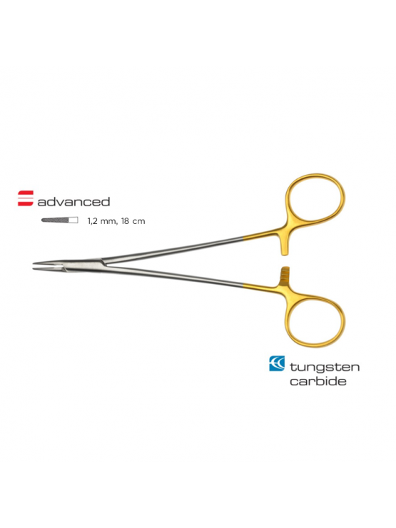 Porta agulhas Microvascular - 18 cm