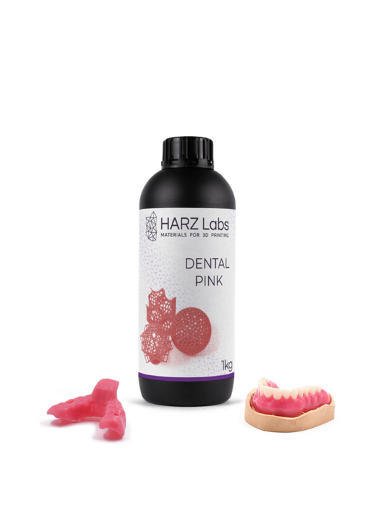Resina 3D Base de Prótese Dental Pink (1 Kg)