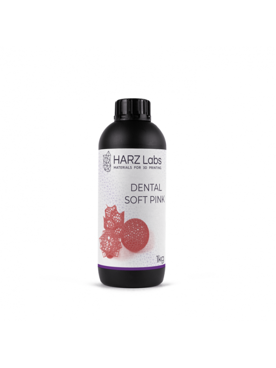 Resina 3D Gengiva Dental Soft Pink (1Kg)
