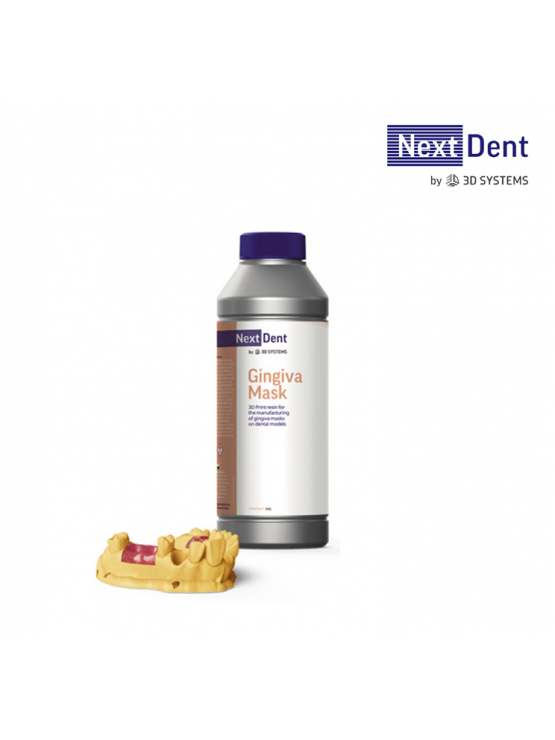 Resina Moldes Dentária 3D Gengiva NextDent Gingiva Mask