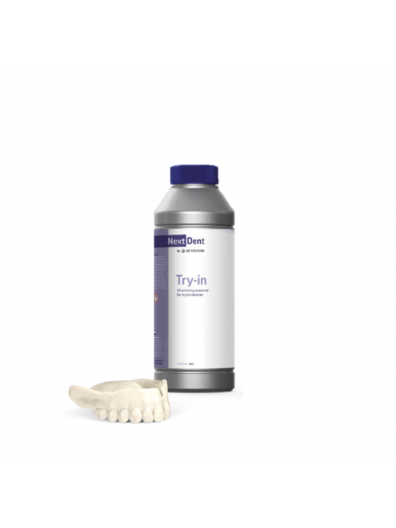 Resina Moldes Dentária 3D NextDent Try-In
