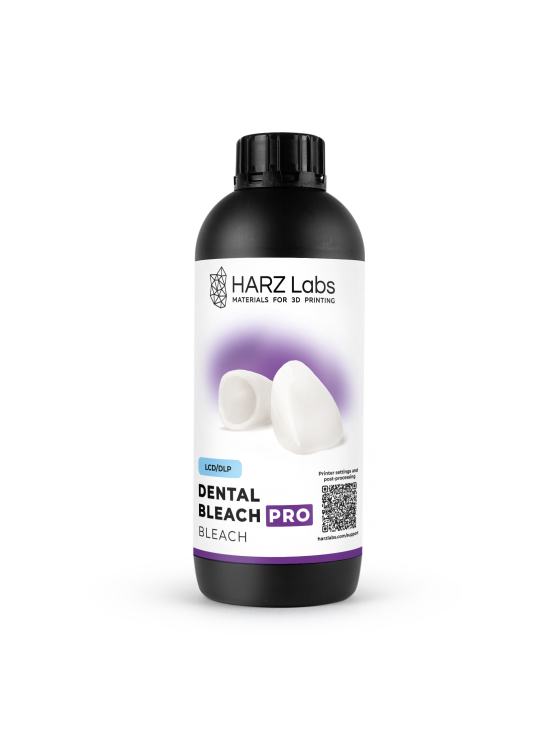 Resina 3D Provisórios Dental  Bleach Pro (1Kg) - LCD/DLP