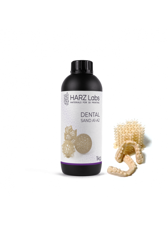 Resina 3D Provisórios Dental Sand A1-A2 (1.0Kg) - LCD/DLP