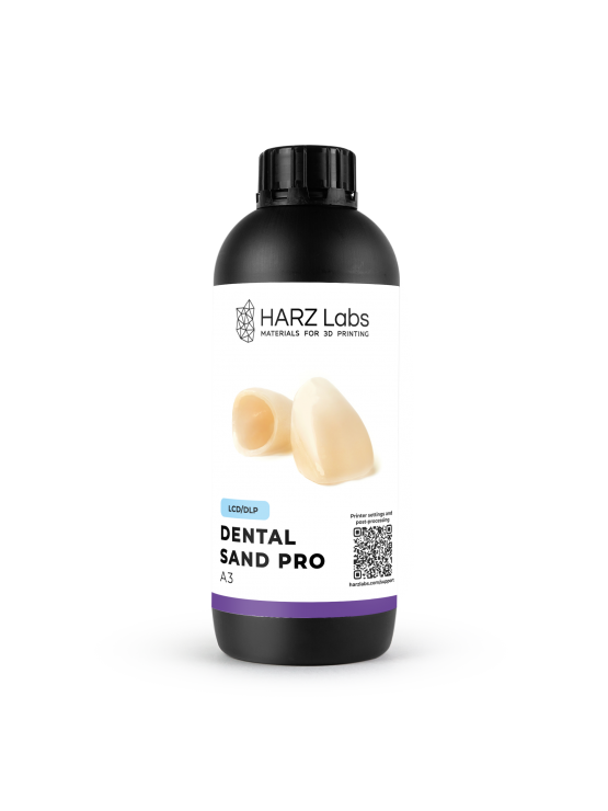 Resina 3D Provisórios Dental Sand PRO A3 (1Kg) - LCD/DLP