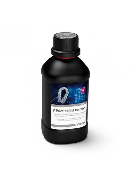 Resina Goteiras V-Print Splint Confort Clear, 1kg