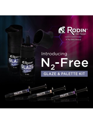 Rodin Palette 2.0 c/ Glaze s/N2 - Kit de Glaze / Maquiagem